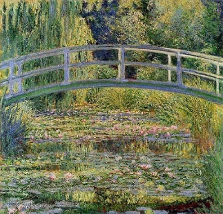 Claude Monet, The Water Lily Pond, 1899, The National Gallery, London. 