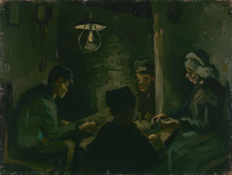 Study for The Potato Eaters by Van Gogh