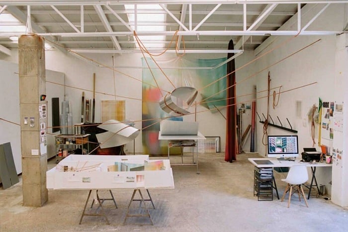 Inma Femenia's studio in Valencia.