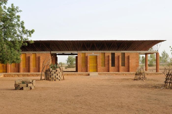 Gando Primary School, project by  2022 Pritzker Architecture Prize Diébédo Francis Kéré