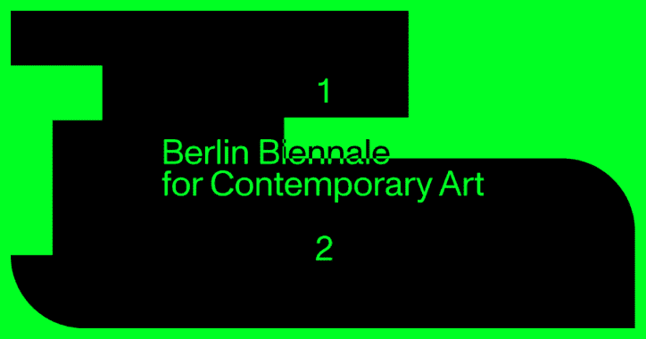 Poster of the 12th Berlin Biennale, one of the art exhibitions to visit in summer 2022