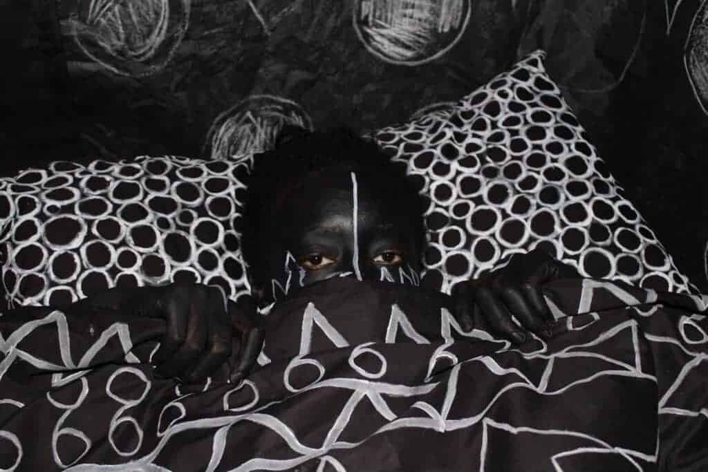 Abi Ola, Patterns in my Bedroom (2), 2021 – Kupfer