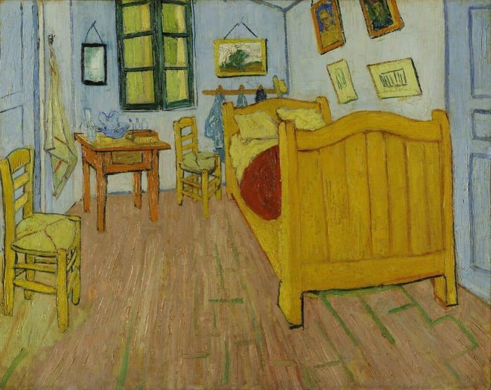 The Bedroom in Arles, painting by Vincent van Gogh held at the Van Gogh Museum, Amsterdam