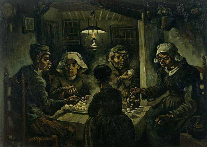 Vincent van Gogh, The Potato Eaters, 1885
