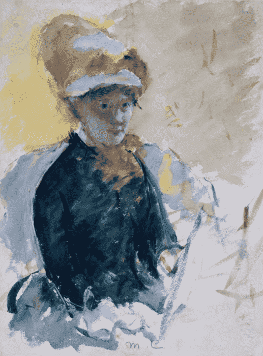 Self-portrait of artist Mary Cassatt
