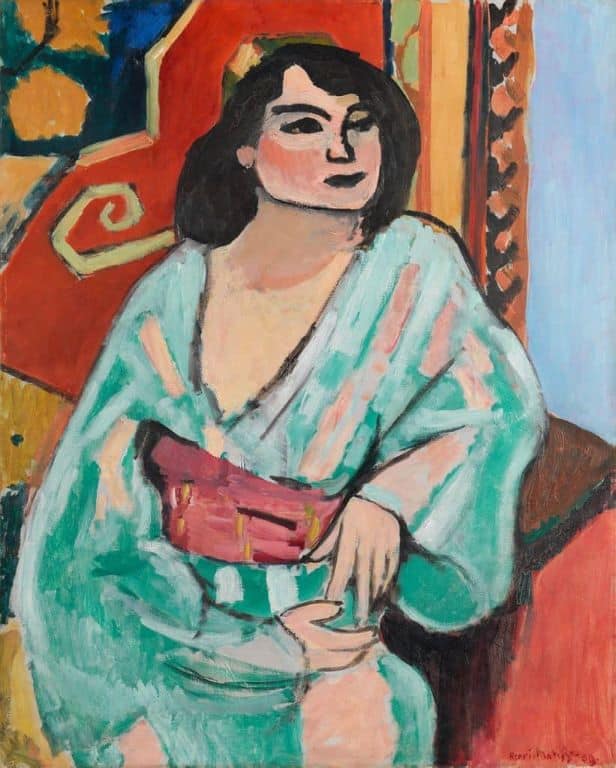Algerian Woman, painting by Henri Matisse
