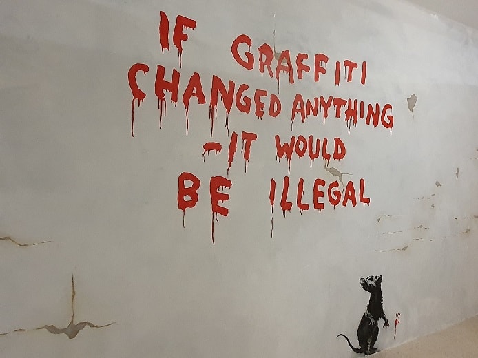 If Graffiti Changed Anything – It Would Be Illegal, 2011.