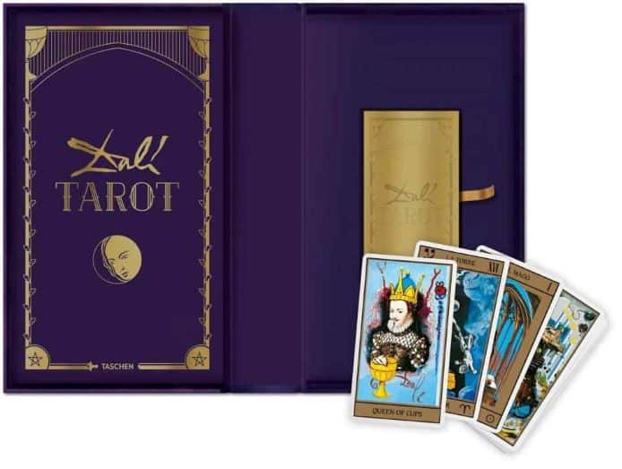 Salvador Dalí Tarot Card Gift Set, one of Artland's suggested art gifts in 2022