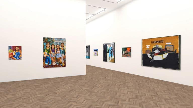 Installation view of the Underdog Collection in VR