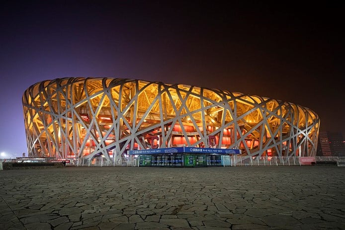 Beijing National Stadium - Designed by Ai Weiwei in collaboration with architects Herzog & de Meuron