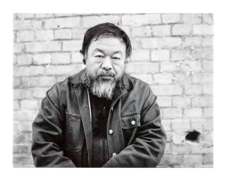 Portrait of Ai Weiwei by Alfred Weidinger