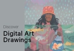 Digital art drawings for sale
