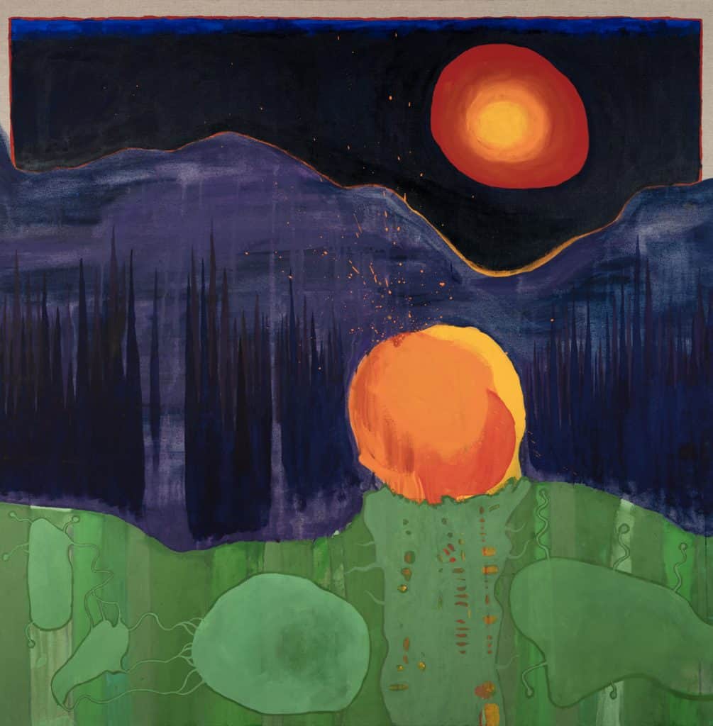 Two Moons, art by Thom Yorke Stanley Donwood