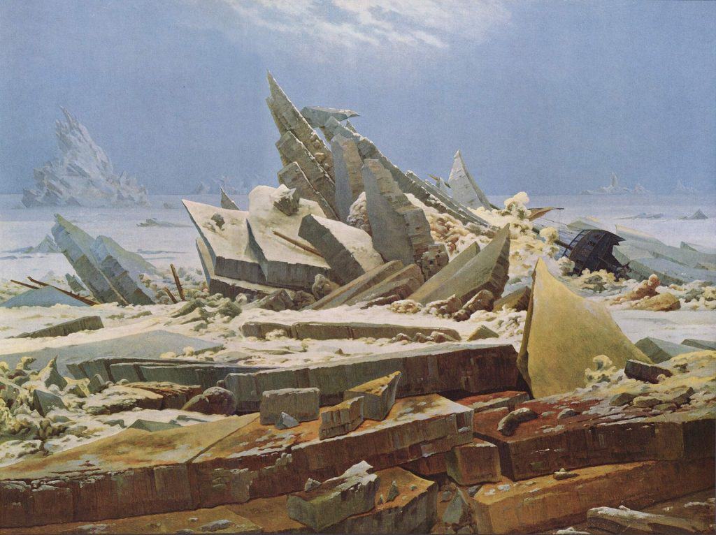Caspar David Friedrich, The Sea of Ice (1823/24) 