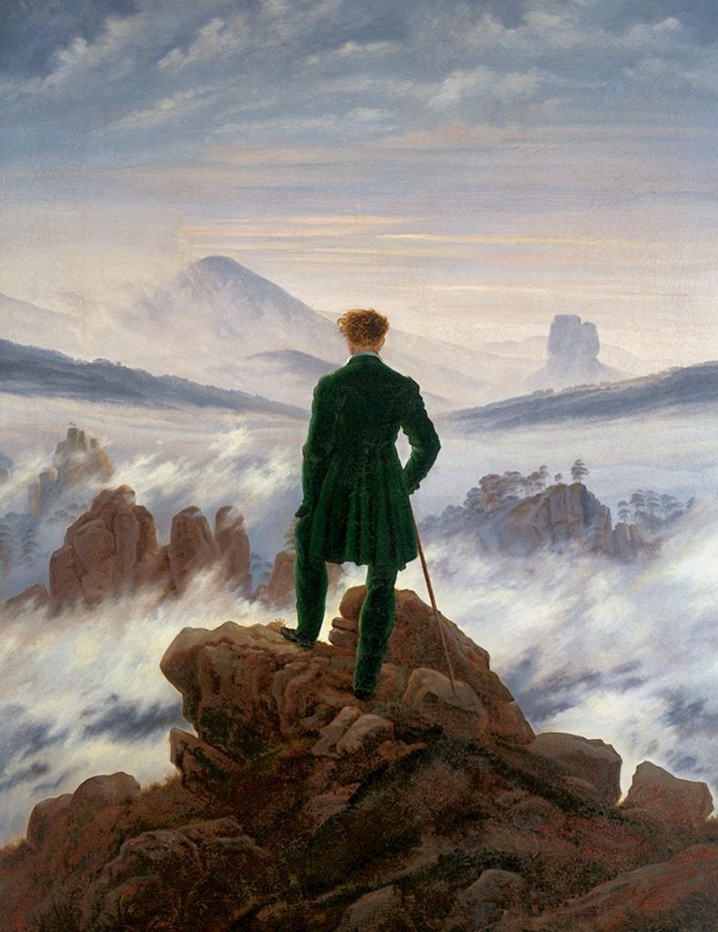 Caspar David Friedrich, Wanderer Above the Sea of Fog 